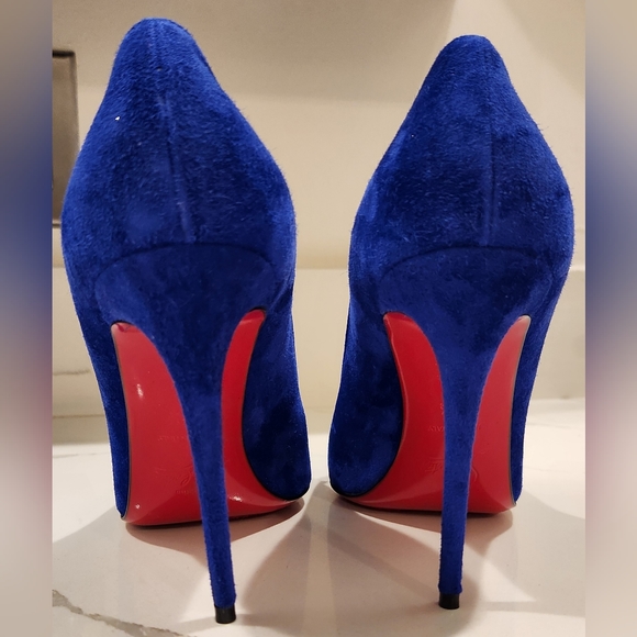 Christian Louboutin Veau Velours Drama pumps 100 Size 38.5 or 9 - Picture 6 of 16